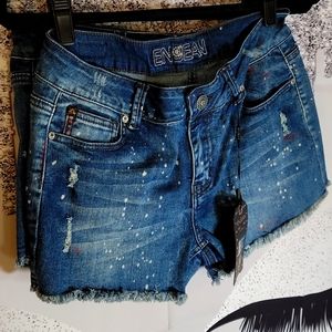Womens jean shorts